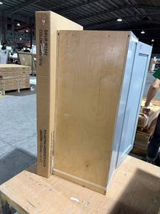 Shaker Gray MDF Cabinet Door W1842 Modern Panel Design <b>Kitchen</b> Cabinet - Product Image 4