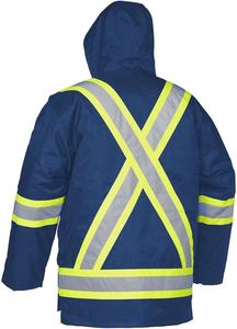 Chaquetas de Seguridad 100% Poliéster, Impermeables, Resistentes al Viento, Fluorescentes y Reflectantes, Personalizables, de Alta Resistencia - Product Image 6