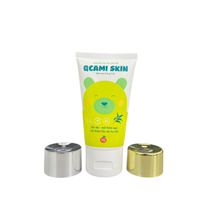 Capsules en plastique PP OEM pour tubes PE, disponibles en tailles et couleurs personnalisées, adaptées à l'emballage de nettoyants et d'hydratants pour le visage. - Product Image 1