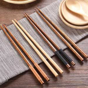 Palillos de madera natural para sushi, fideos, arroz y decoración tradicional de la mesa de comedor asiática - Product Image 6
