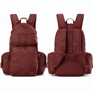 Sac à dos robuste personnalisé 45L, imperméable, pour voyage en plein air, avec plusieurs poches intérieures zippées et compartiments latéraux pour ordinateur portable - Product Image 2