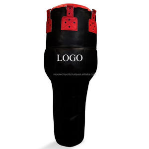 Manufacturer Customized Cheap Logo PVC & PU Aqua Boxing Bag Water-Filled Punching Sandbag with Leather MMA Fitness Gym Training - Product Image 1
