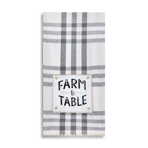 Nouvelle belle serviette de cuisine en coton 100% avec un magnifique motif brodé, super absorbante, douce et de qualité supérieure. - Product Image 2