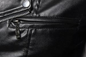 Wholesale Custom Zipper Stand Leather Bomber <b>Jacket</b> Winter Waterproof Windproof Breathable Front Logo for <b>Men</b> <b>Sheepskin</b> - Product Image 4