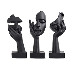 Creative Abstract Design Metal Bookends with Durable Finish and Non-Slip Base for Contemporary Interior Styling - Product Image 6