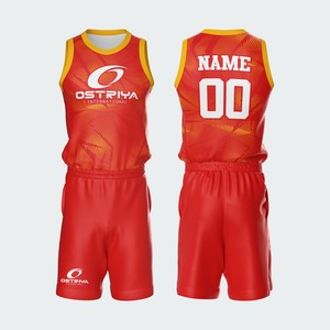 Comfortable Breathable Sleeveless Basketball Uniforms Sale Custom <b>Heat</b>-Transfer Printing Front Anti-Bacterial Quick Dry Uniforms - Product Image 4