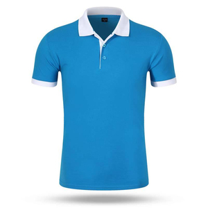 เสื้อโปโลคอปกแบบปรับได้สำหรับผู้ชาย OEM ผลิตตามสั่ง แห้งเร็ว 100% โพลีเอสเตอร์ 200 กรัม เสื้อยืดกอล์ฟเรียบพร้อมพิมพ์โลโก้ - Product Image 4