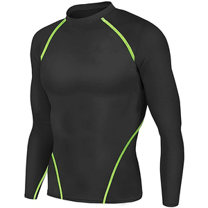 Conjunto Deportivo de Compresión de Secado Rápido para Hombre, Ajuste Muscular, para Gimnasio, Fitness, Entrenamiento, Running, Transpirable - Product Image 2