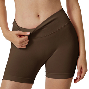 Custom Logo Peach Shape Scrunch Butt Gym High Waist <b>Tight</b> <b>Shorts</b> Fitness Seamless Sporty Yoga Booty <b>Shorts</b> <b>for</b> <b>Women</b> 2027 - Product Image 3