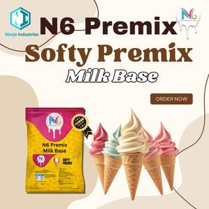 Poudre de préparation pour crème glacée molle N6, DIY, haute qualité, <span class=keywords><strong>prix</strong></span> usine, goût premium, à base de lait, boîte de 8 Brix - Product Image 3