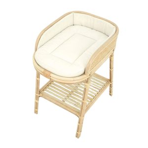 Table à langer en rotin de haute qualité pour poupées, avec étagère de rangement tressée, vente chaude, prix abordable, vente en gros directe d'usine - Product Image 2
