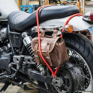 Nuevo juego de 10 cuerdas redondas ECO para soporte de mercancías y equipaje, cuerda para bicicleta/scooter, para todos los vehículos de 2 ruedas - Product Image 4