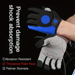 Gants de cyclisme durables, respirants, ajustés à la main, à doigts entiers, prix abordable, dernier modèle, pour les sports de plein air - Product Image 2