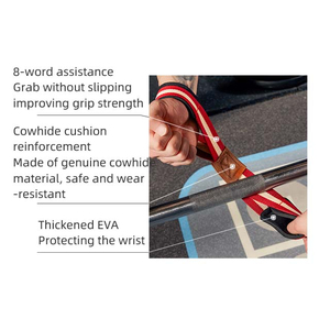 Sangle de musculation personnalisée en coton, antidérapante, réglable, respirante et légère pour la musculation en salle de sport - Product Image 4