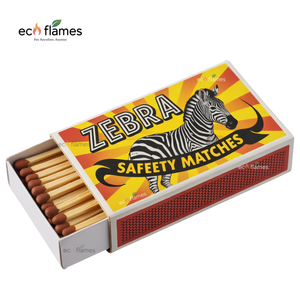 Caja de cerillas de madera para el hogar - Product Image 4