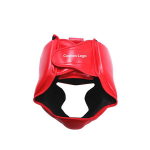 Protector de Cabeza de Boxeo Profesional Nuevo y de la Mejor Calidad, Diseño Personalizado, Protector de Cabeza de Cuero para Entrenamiento de Boxeo - Product Image 2