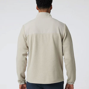 Hot Design Men's Casual Fleece Jacket Breathable Custom Logo Printing High Quality - Product Image 2