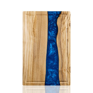 Planche à découper en bois avec logo personnalisé en résine époxy, vente en gros, planche à découper pour fromage pour restaurant, hôtel, cuisine - Product Image 5