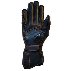 Gants de moto robustes unisexes à doigts entiers compatibles écran tactile pour la conduite sur route et la course, protection renforcée - Product Image 4