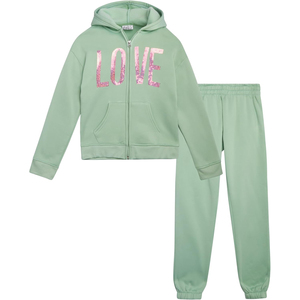 Ensemble sweat-shirt et pantalon pour homme personnalisé avec strass, streetwear de haute qualité, jogging, survêtement - Product Image 1