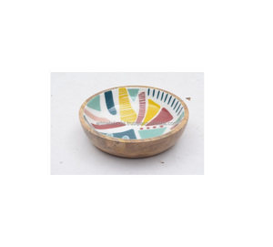Cuenco de madera de mango de alta calidad, plato de diseño decorativo, cuenco de madera personalizado para el hogar, precio al por mayor para decoración del hogar y la cocina - Product Image 6