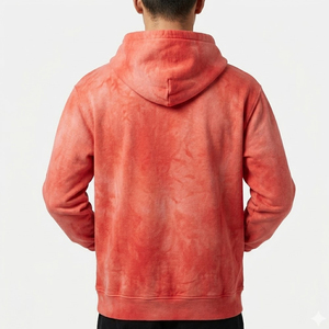 เสื้อฮู้ดดี้ผู้ชายดีไซน์ล่าสุด คุณภาพสูง ราคาถูก สีซีดแบบซันเฟด รุ่นใหม่ล่าสุด ทรงโอเวอร์ไซส์ ผ้าหนา - Product Image 2