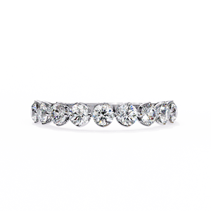 Anillo de Oro Sólido de 14k con Diamantes de Corte Redondo Clásico de la Marca Aries Jewel para Mujer, Ideal para Regalo, Compromiso, Aniversario, Boda - Product Image 5