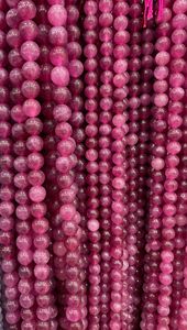 Cuentas de Turmalina Rosa Natural, Lisas y Redondas, Certificadas por IGI, ZUBEDA GEMS, para Fabricación de Joyería, Proveedor Mayorista - Product Image 5