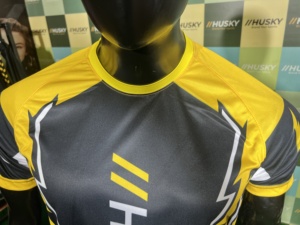 Conjunto de Camiseta de Fútbol Sublimada para Hombre HUSKY, Manga Corta, Cuello Redondo, Absorbe la Humedad, 100% Poliéster, Ajuste Atlético, para Todas las Temporadas - Product Image 4