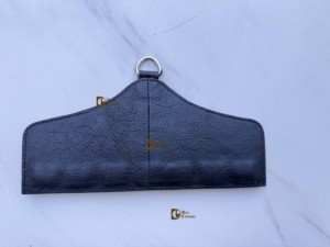 New Arrival Handcrafted Brass Genuine Cowhide Leather Luxury Wild Scarf Rag Holder Wall <b>Hook</b> <b>Kitchen</b> Towel Organizer Hanging - Product Image 3