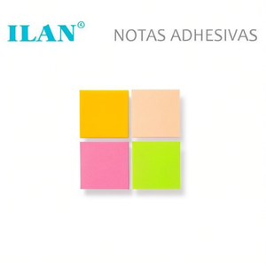 ILAN Foglietti Adesivi 38x38mm 400 Fogli Multicolore - Product Image 2