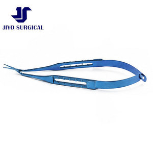 Inamura IC-9871 Forceps d'entéroscopie ENT 4 1/8 pouces en titane anti-magnétique, tiges bombées, pointes de style Utrata, action croisée plate - Product Image 4