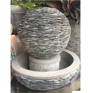 Jardinières empilables en béton écologiques modernes en gris/noir/blanc, lot de 2/3 pour une utilisation en intérieur/extérieur - Product Image 1