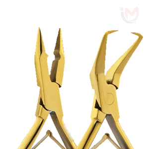 Pince à micro-perles professionnelle pour extensions capillaires, outil de coiffure en acier inoxydable pour salon IMANS ENTERPRISES - Product Image 2