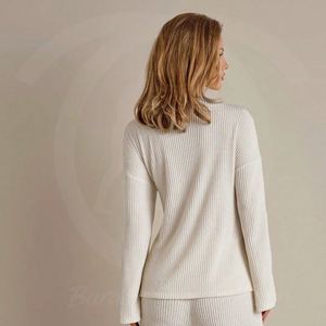 Conjunto de Pantalones y Top de Punto Elegante para Mujer, Atuendo Casual de 2 Piezas con Manga Larga - Product Image 3