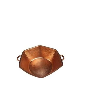 Tazón Grande de Cobre para Servir Ensaladas, Tazón Redondo para Servir Frutas y Bocadillos, Venta Personalizada - Product Image 6