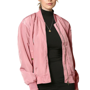 Modern <b>Zip</b> <b>Up</b> Outerwear Women Bomber <b>Jackets</b> For Daily Lifestyle And Casual Wear Fashion Street Style Women Bomber <b>Jacket</b> - Product Image 1