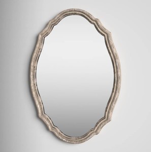 Vintage Carved Wall <b>Mirror</b> – Ornate Decorative <b>Frame</b> <b>Mirror</b> for Living Room, Bedroom & Home Decor - Product Image 1