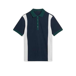 Camiseta de Pesca de Manga Corta para Hombre, de Algodón Tejido, con Bloques de Color, Corte Regular, Informal, Transpirable, de Secado Rápido, para Actividades al Aire Libre - Product Image 2
