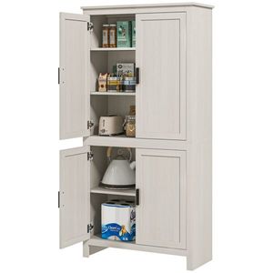 Armadio in Legno Massello e Alluminio con Finitura MDF, Durevole e Versatile - Product Image 1