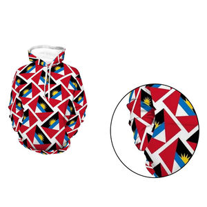 Sudadera con Capucha Sublimada de Felpa de Poliéster de Primera Calidad con Bolsillo Tipo Canguro - Product Image 2