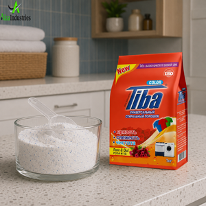 Fabric Brightening <b>Detergent</b> Powder for Colored Clothing and Reliable Cleaning | Rose Oud Fresh Scent Laundry Care for Daily Use - Product Image 2