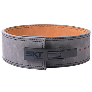 Cinturón de Levantamiento de Pesas con Hebilla de Palanca Reforzada y Costuras Reforzadas para Sentadillas y Peso Muerto, con Logotipo Personalizado, para Fitness y Seguridad, Pakistán - Product Image 3