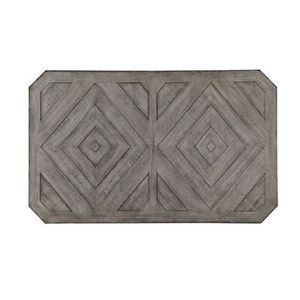 Set da Pranzo con 4 Sedie Laterali e 6 Sedie da Pranzo, Finitura Grigia, Stile Rustico, Seduta in Tessuto, Arredamento per Sala da Pranzo - Product Image 5