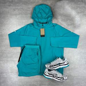 Ventes chaudes : Ensemble coupe-vent personnalisé pour homme, veste zippée et short en polyester et nylon - Product Image 2