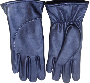 Guantes de cuero genuino de alta calidad para mujer, guantes de vestir de invierno para hombre con logotipo de marca personalizado y MOQ bajo. - Product Image 4