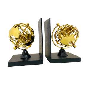 Serre-livres en laiton avec base métallique BE1 - Product Image 1