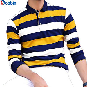 Colección de Verano, Camiseta Polo para Hombre, Unisex, Nueva, en Oferta, con Rayas, Bordada, Estilo Formal, Tallas Grandes, Marca [Nombre de la Marca] - Product Image 2