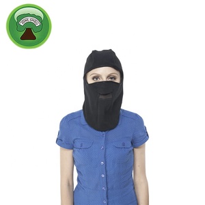 Cache-cou unisexe en nylon noir pour masque de ski sportif - Product Image 6