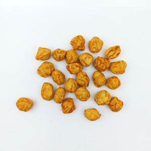 Ravioli aux cacahuètes, Croustilles de cacahuètes épicées et croustillantes, Crackers aux cacahuètes savoureux et assaisonnés, Snack, OEM, Marque privée - Product Image 1